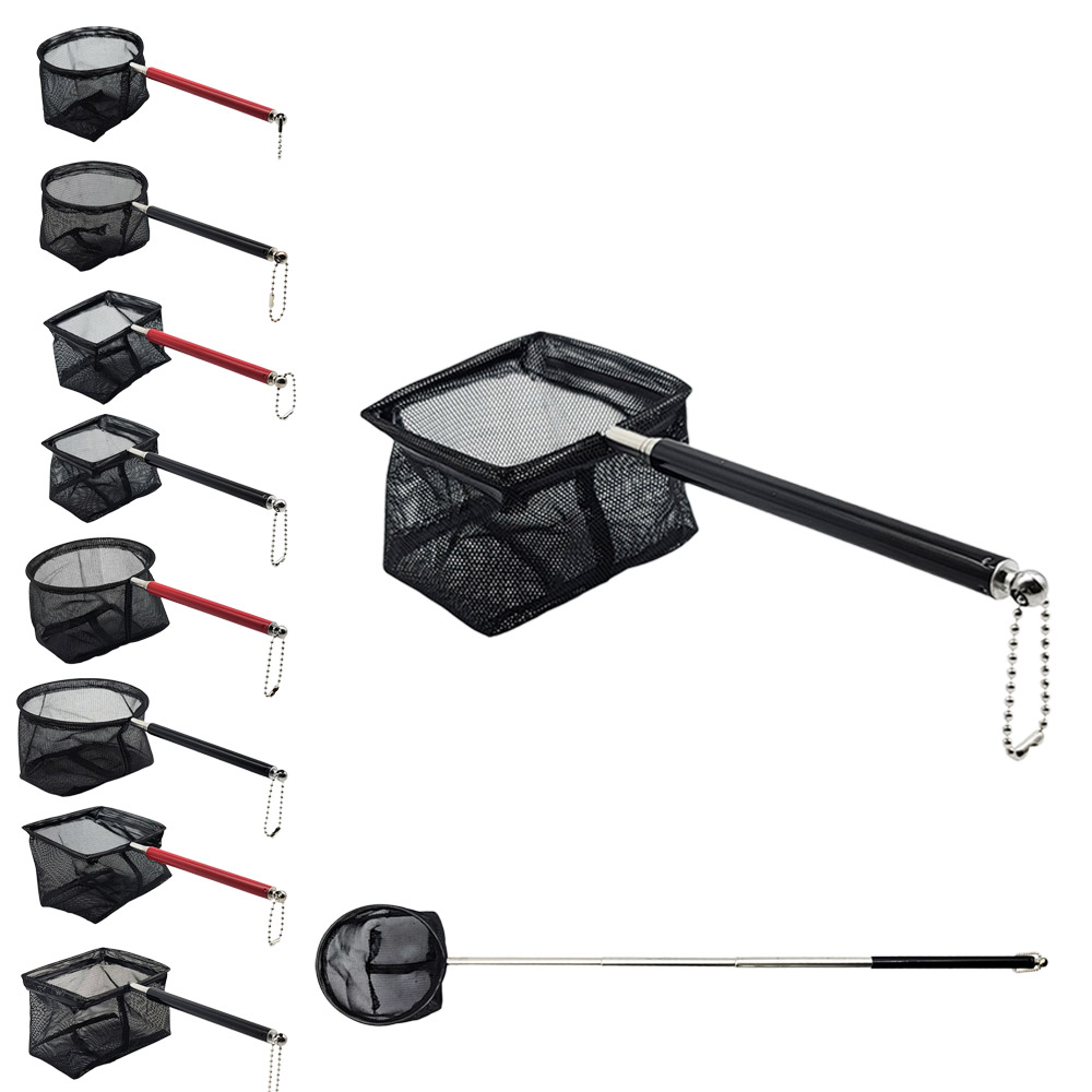 물멍몰 프리미엄 길이조절 수족관 안테나 뜰채 미세 메쉬망 뜰채 사각 블랙 S(소) 2,770원