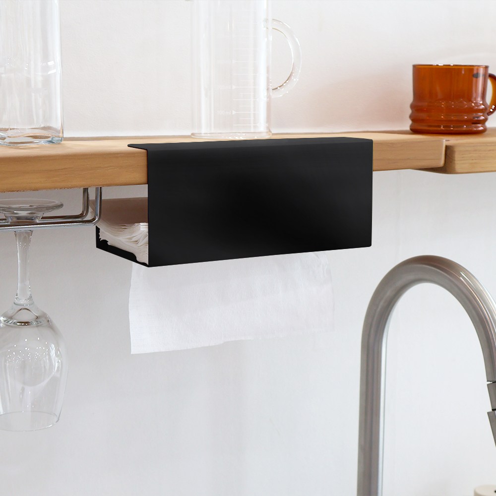 이지유 키친타올 걸이 상부장 거치식 티슈 디스펜서 마그네틱 홀더 6,100원