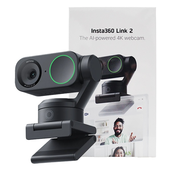 (insta360) (웹캠) 인스타360 링크2 라이브 인공지능 AI 4K 웹캠 (Link 2) (블랙) 288,950원