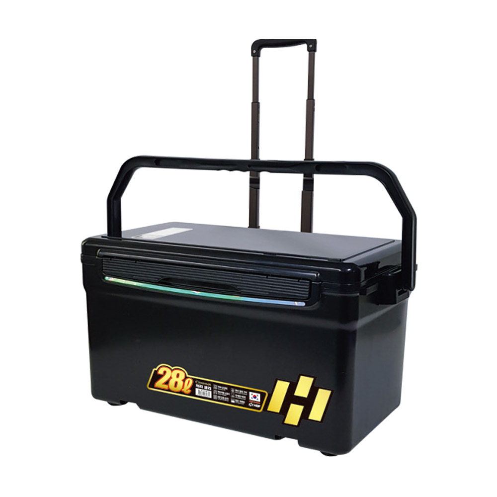 해동 카리스마 아이스박스 9L 12L 18L 24L 30L, 캐리쿨러 블랙, 28L, 1개 250,000원