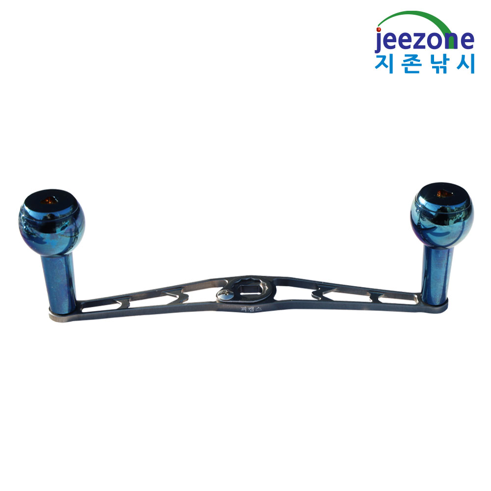 지존낚시 130mm 노브 20mm 초경량 쭈갑전용 베이트릴 더블핸들 파워핸들, 1개, 메탈블루 49,900원