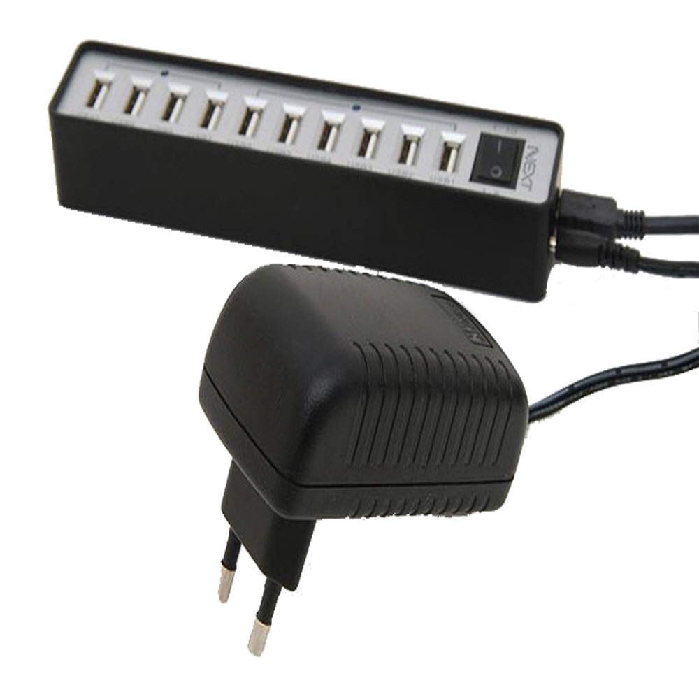 USB2.0 선택 10 6포트 유전원 멀티허브 유에스비 충전 확장 노트북 데스크탑 PC, 단일상품, 1개 44,160원