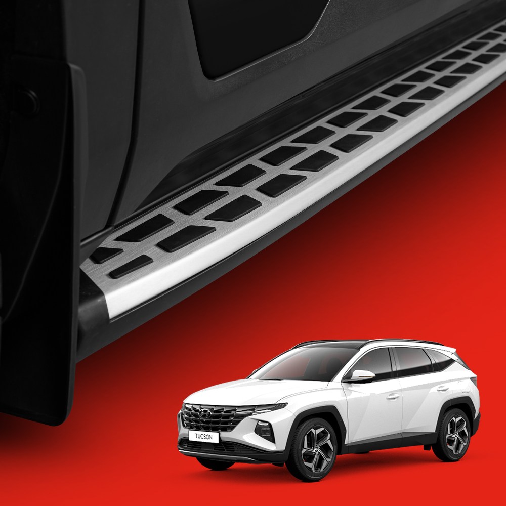 메이튼 투싼 NX4 튜닝 용품 사이드스텝 발판 + 머드가드 202,500원