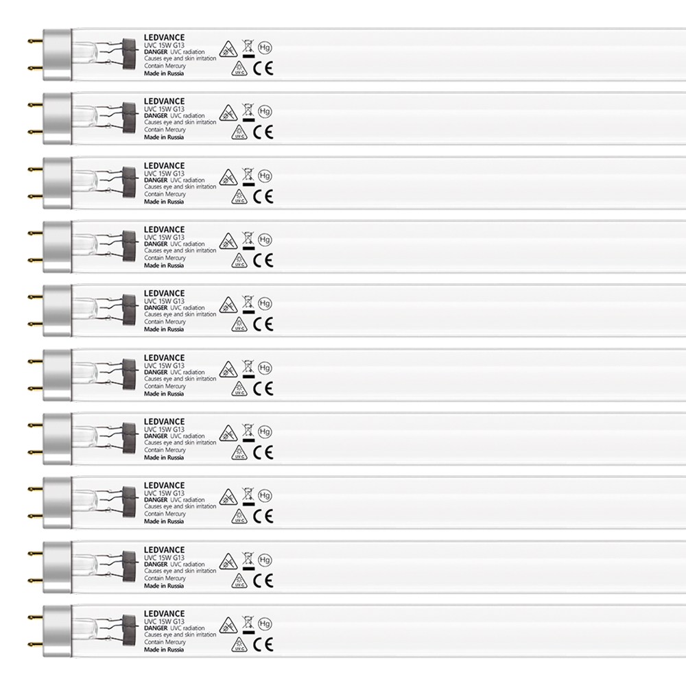레드밴스 UVC 살균램프 15W 자외선 젖병소독기, 10개, UVC 15W 83,000원