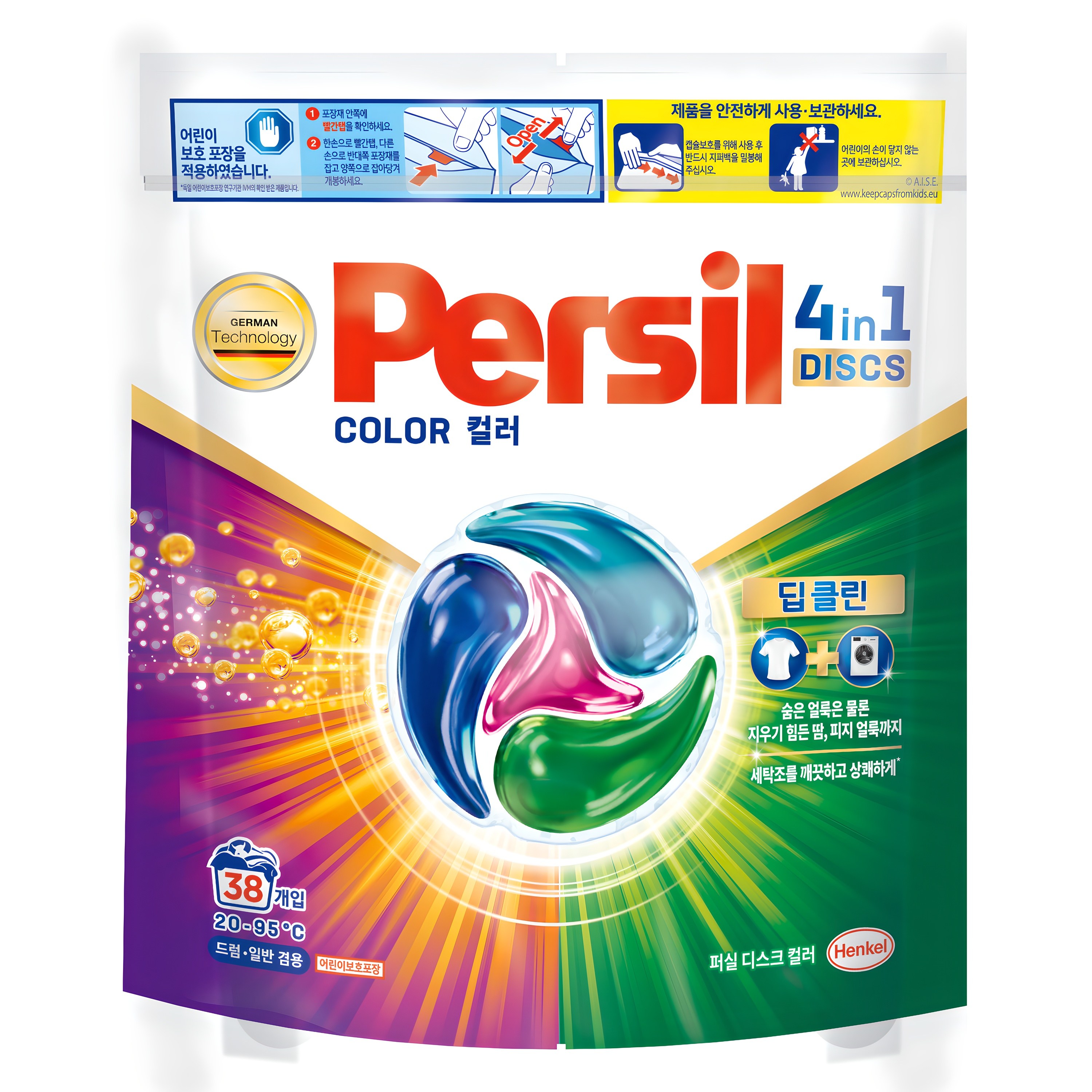 퍼실 디스크 컬러 캡슐세제 파우치 17,040원