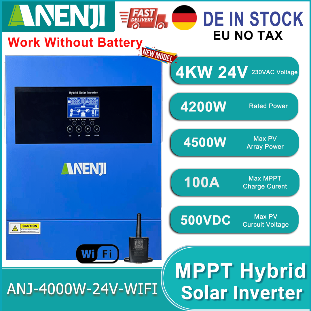 11KW 48V 4KW 하이브리드 태양광 인버터 230VAC 그리드 광전지 인버터 MPPT 160A 100A 태양광 컨트롤러 PV 380,800원