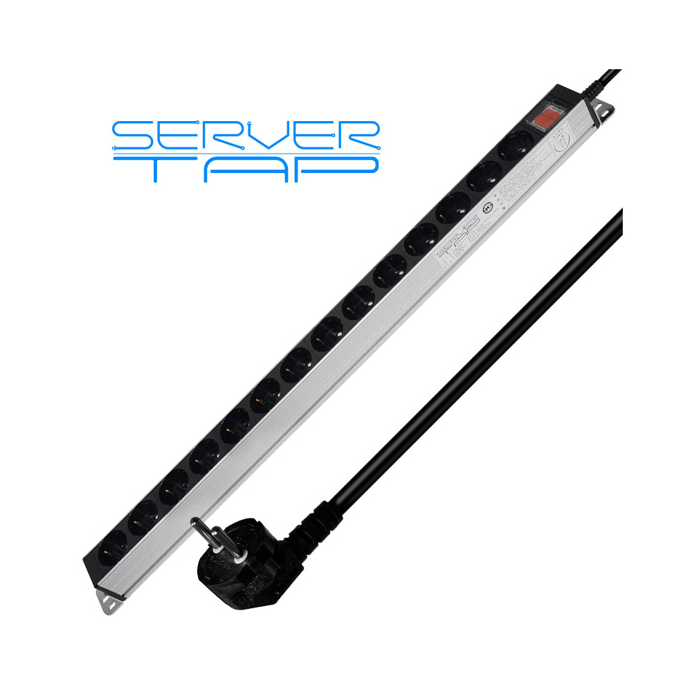 현대일렉트릭 알루미늄멀티탭 6구 8구 10구 12구 14구 서버용 멀티탭 51,890원