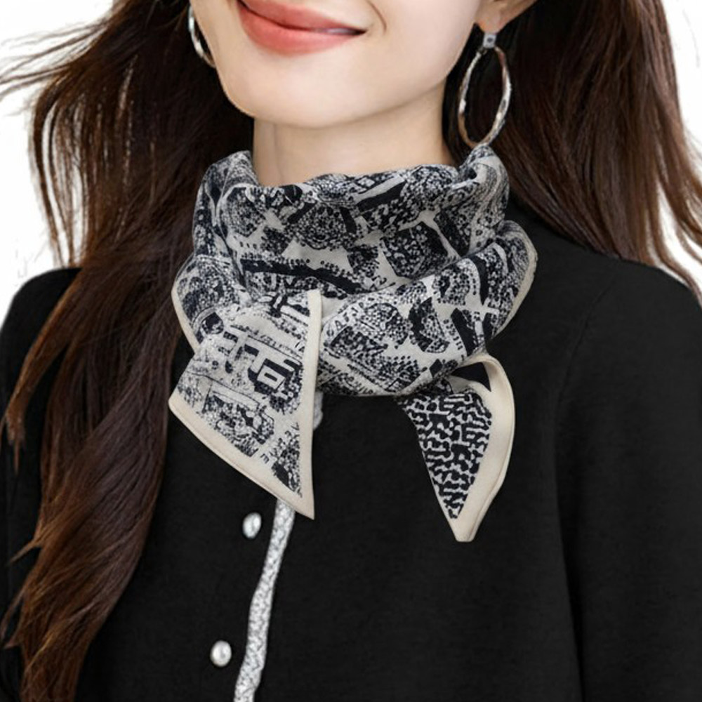 모던뷰 소프트 롱 스카프 패션 머플러 모조 실크 12,800원