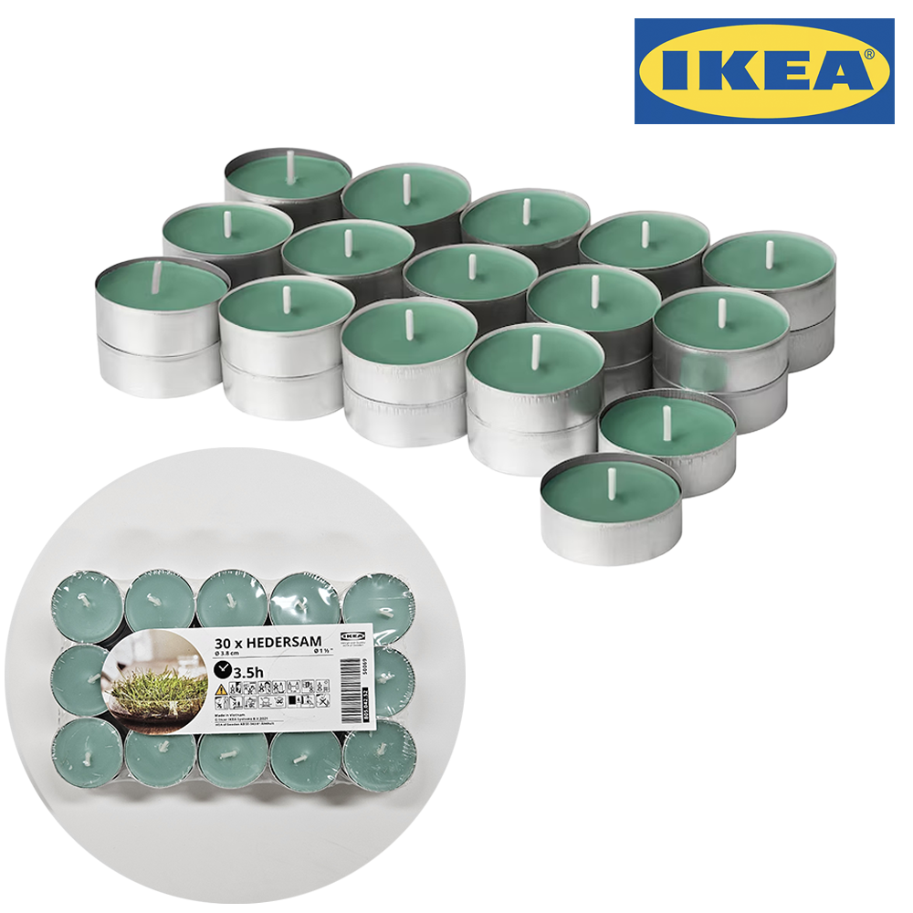 이케아 티라이트 캔들 향초 30P 9,900원