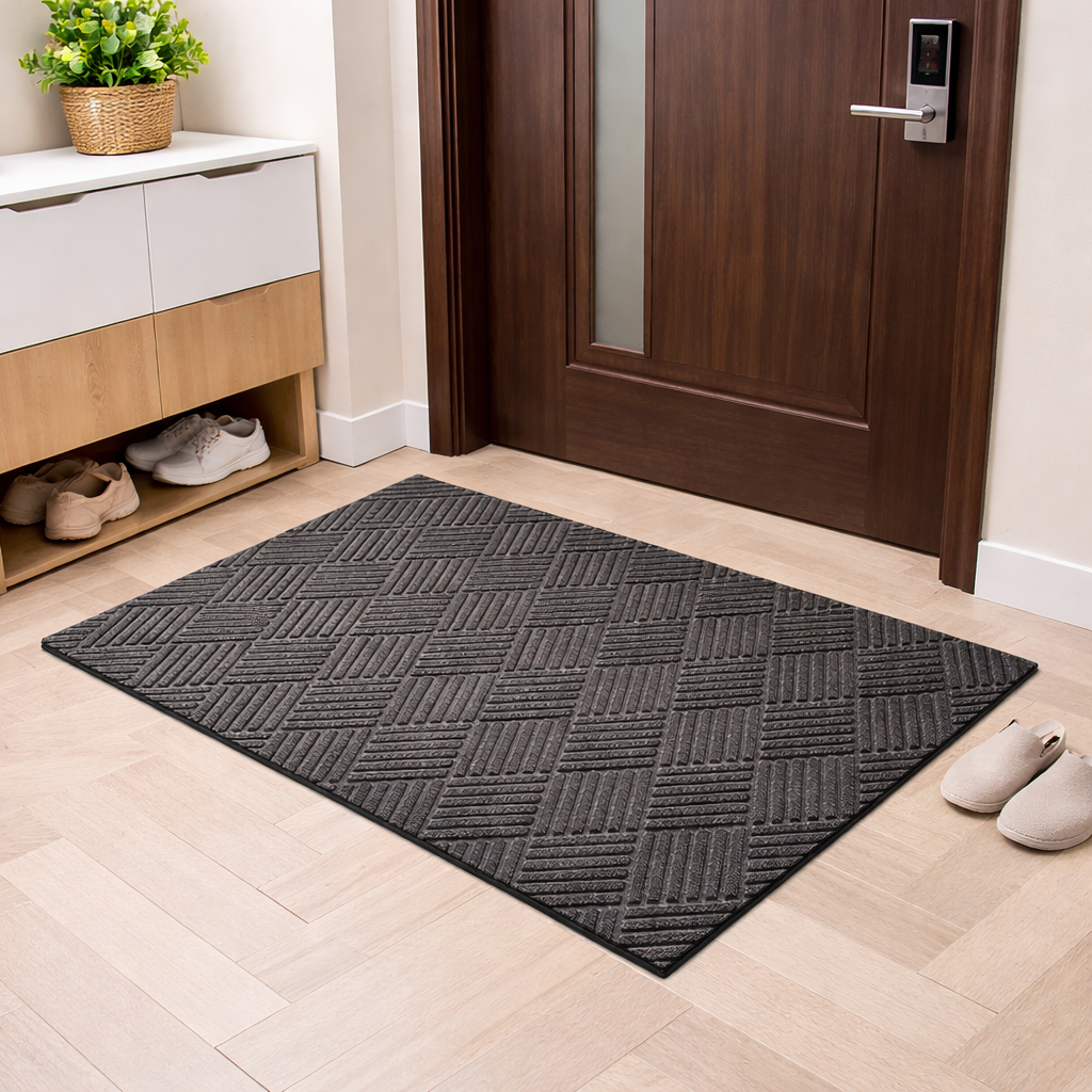 하루테 미끄럼방지 현관 발매트, 그레이, 1개 39,900원