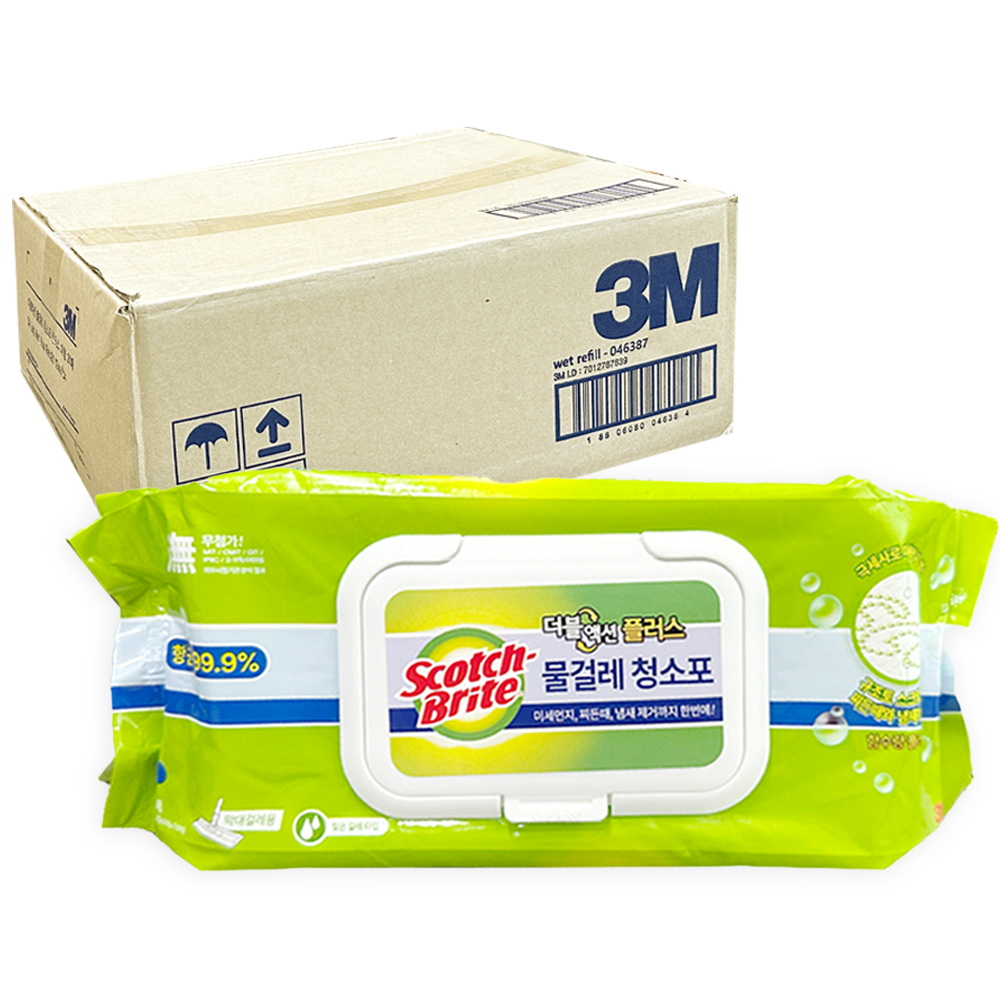 3M대형청소포 더블액션 물걸레청소포 대형 3M 20매 139,000원