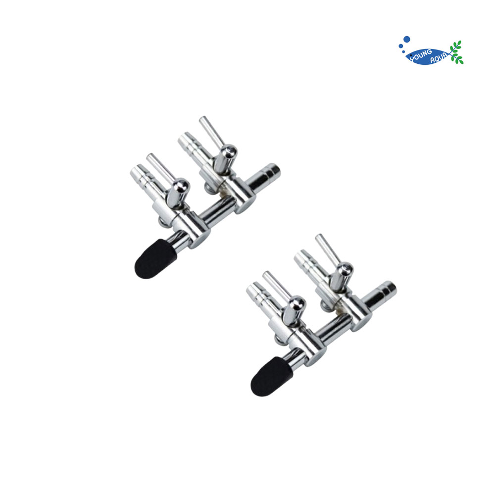 영아쿠아 에어발생기 기포기 전용 스테인레스 에어 조절기 2구 5,500원