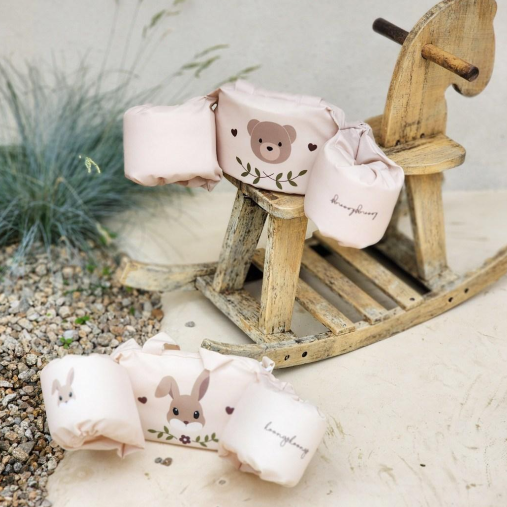 쿵스쿵스 암링자켓 아기 퍼들자켓 유아 곰돌이 감성 팔튜브 구명 물놀이 수영 조끼 22,000원