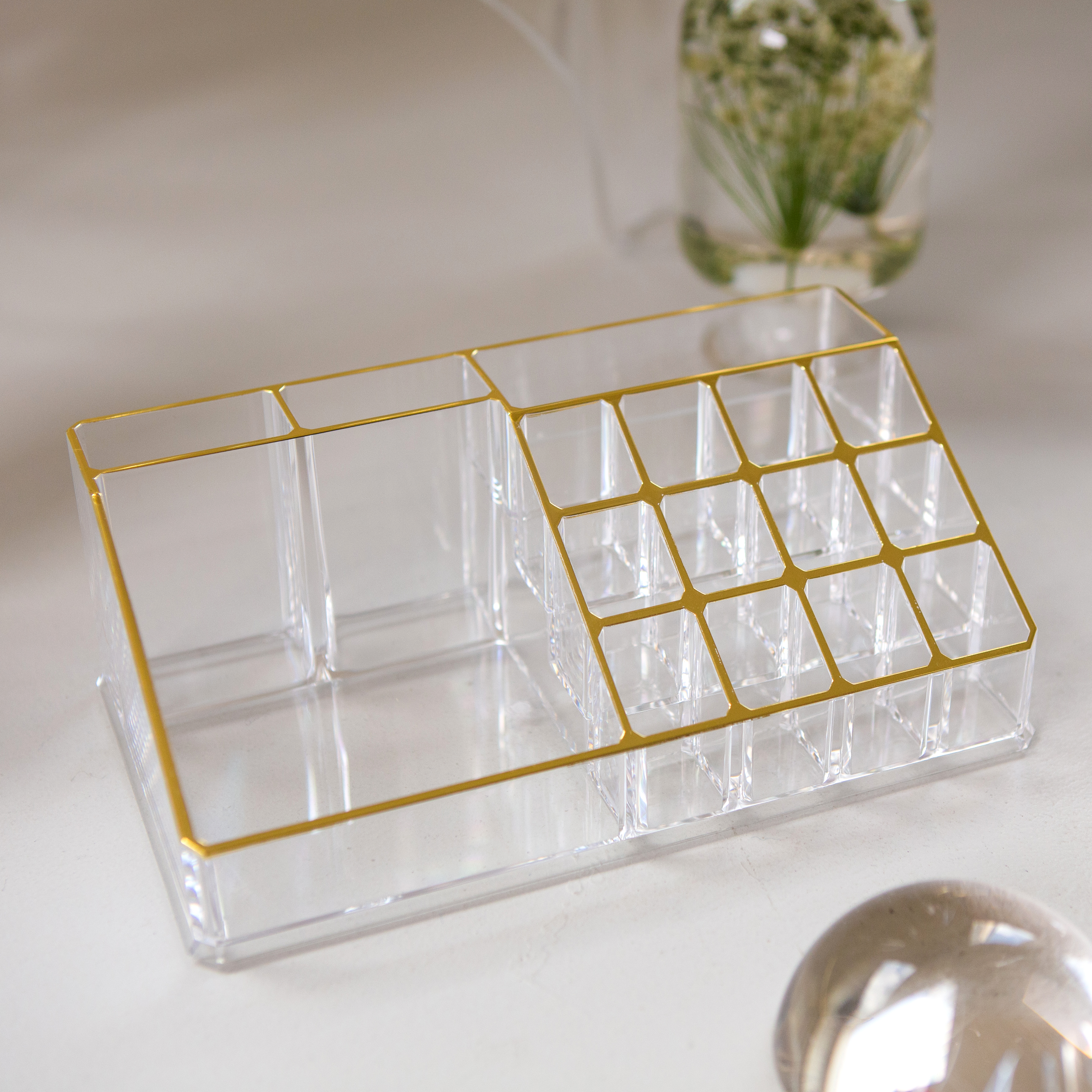 리빙숲 그리드 아크릴 다용도 정리함 16구 3,510원