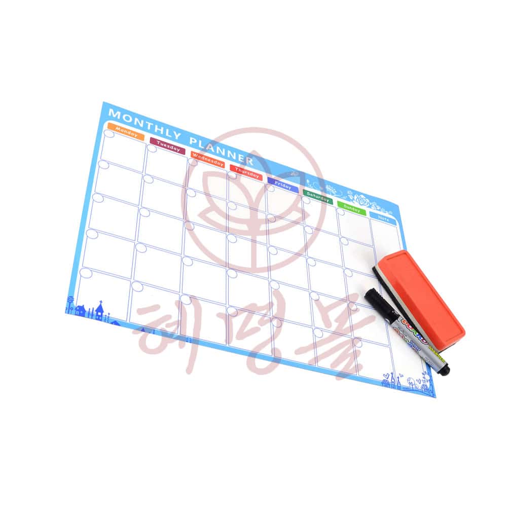 혜명몰 월간 계획표 자석보드칠판 자석화이트보드판 월간행사표 일정표 대형 9,060원