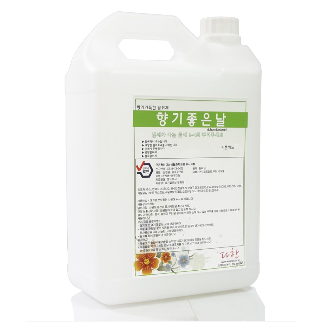 향기좋은날 4리터 탈취제 피톤치드 레몬 모과 감귤 향 선택, 4L, 1개 17,500원