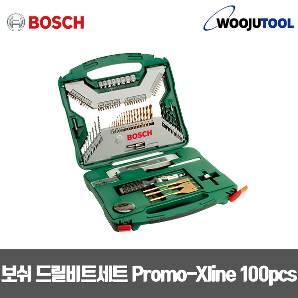 보쉬 드릴비트세트 Promo-Xline 100pcs 다목적비트 철재 석재 목재 330 58,620원