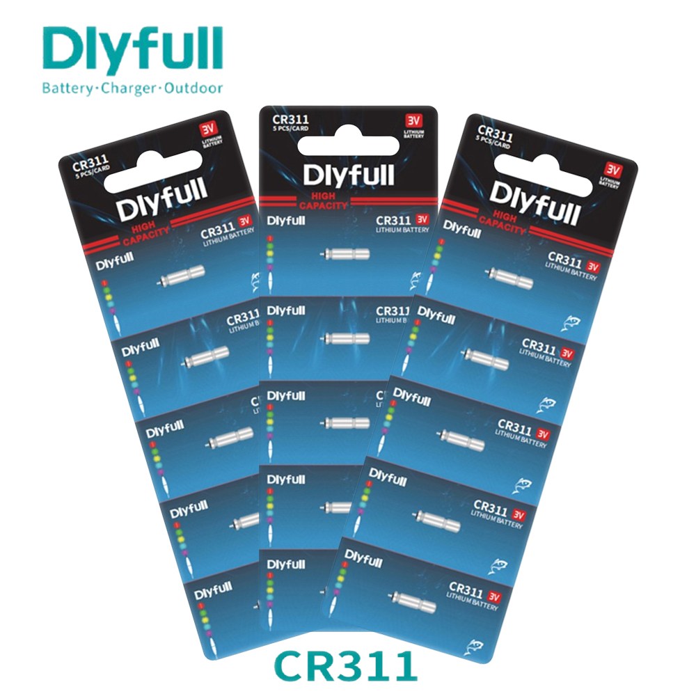 Dlyfull 전자찌 전자케미 배터리 CR311 CR425 CR322 CR435 구멍찌 어신기 밧데리 9,800원