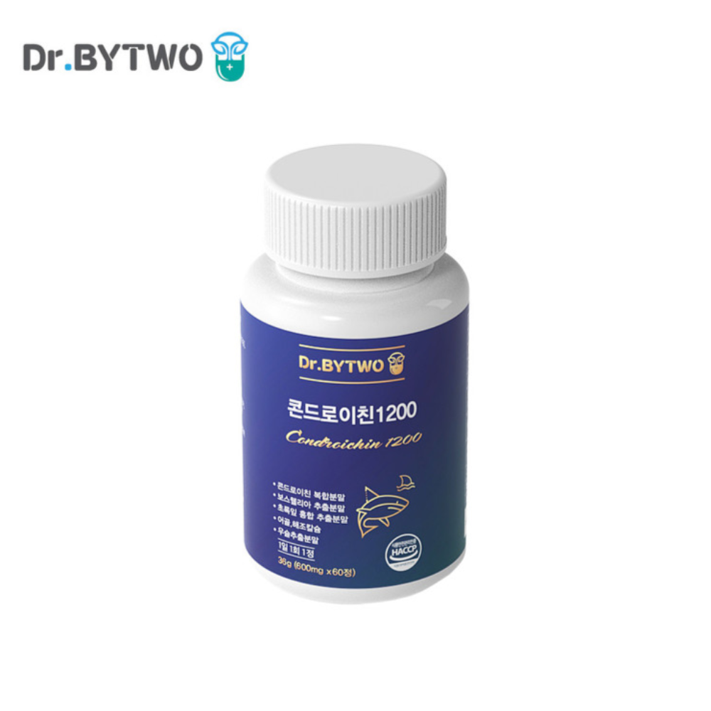 닥터바이투 콘드로이친1200 초록잎홍합 보스웰리아 어골칼슘 상어연골 23,900원