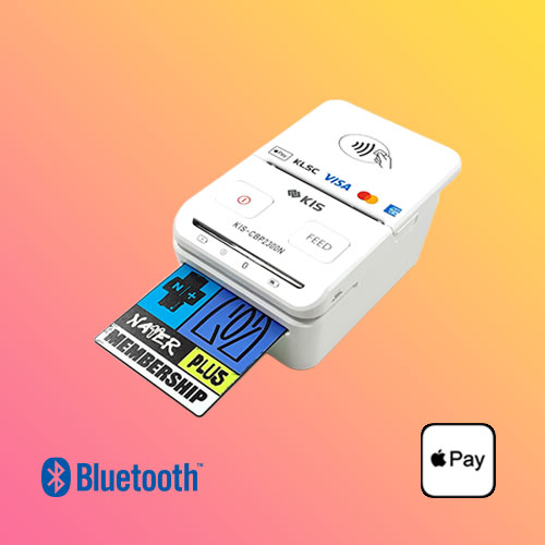 한결포스 무선카드단말기 KIS-CBP2300N 애플페이 휴대용신용체크기 스마트폰블루투스 이동식카드단말기 129,000원
