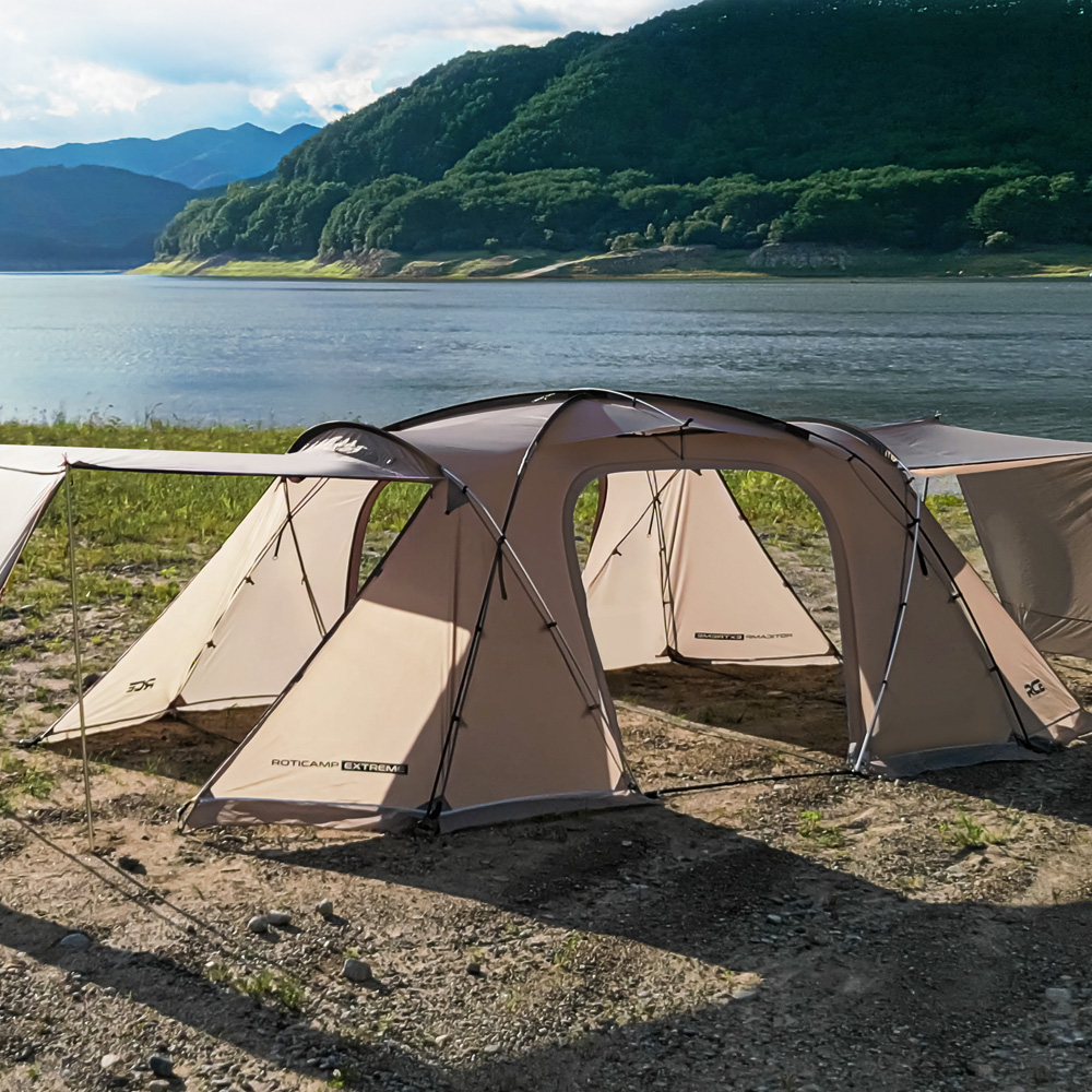 로티캠프 제로스트 R1 거실 터널형 리빙쉘 텐트 ZL-R1 598,500원