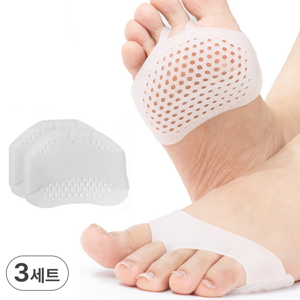 말랑쉼 폭신한 실리콘 구두 앞꿈치 보호 패드 8,300원