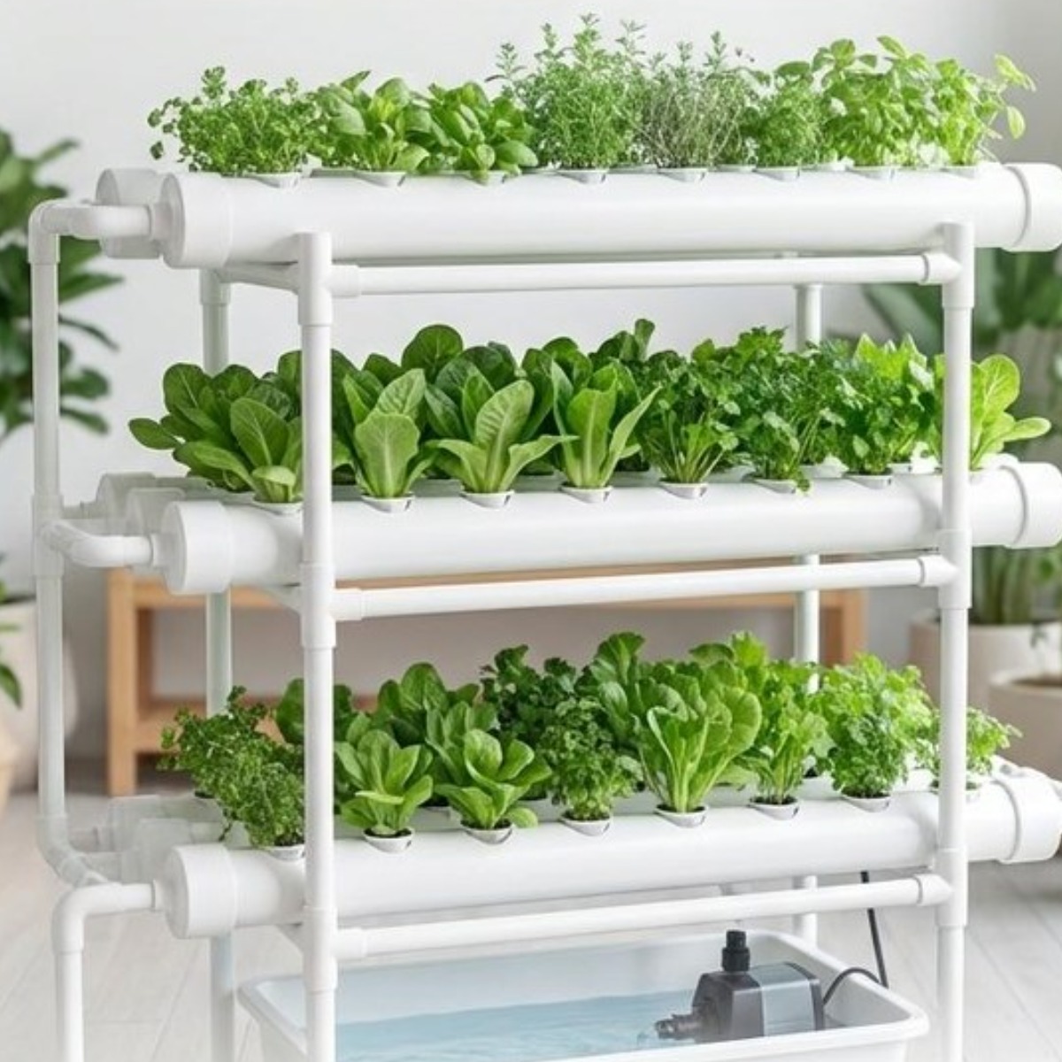 3단 수직 수경재배기 발코니 대형 텃밭 세트 197,800원