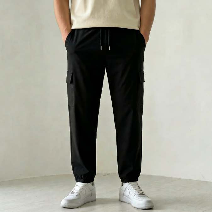 브라우터 남자 스판 밴딩 카고 바지 캐주얼 조거 팬츠 16,900원