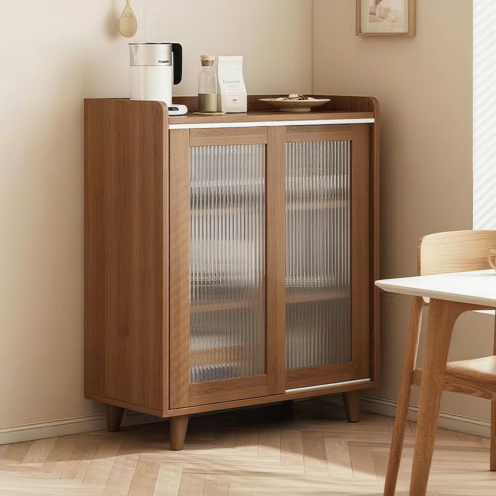 빈티지 홈카페 수납장 거실 서랍장 주방 보조 다용도 수납장 식기장 그릇장, Y02 177,000원