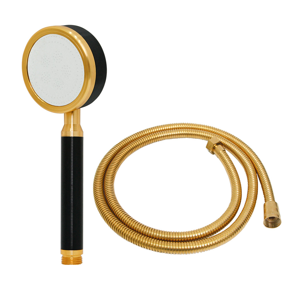 코시나 메가수압 경량 알루미늄 샤워헤드 + 메탈줄 1.5m 세트, 1개, 골드 9,450원