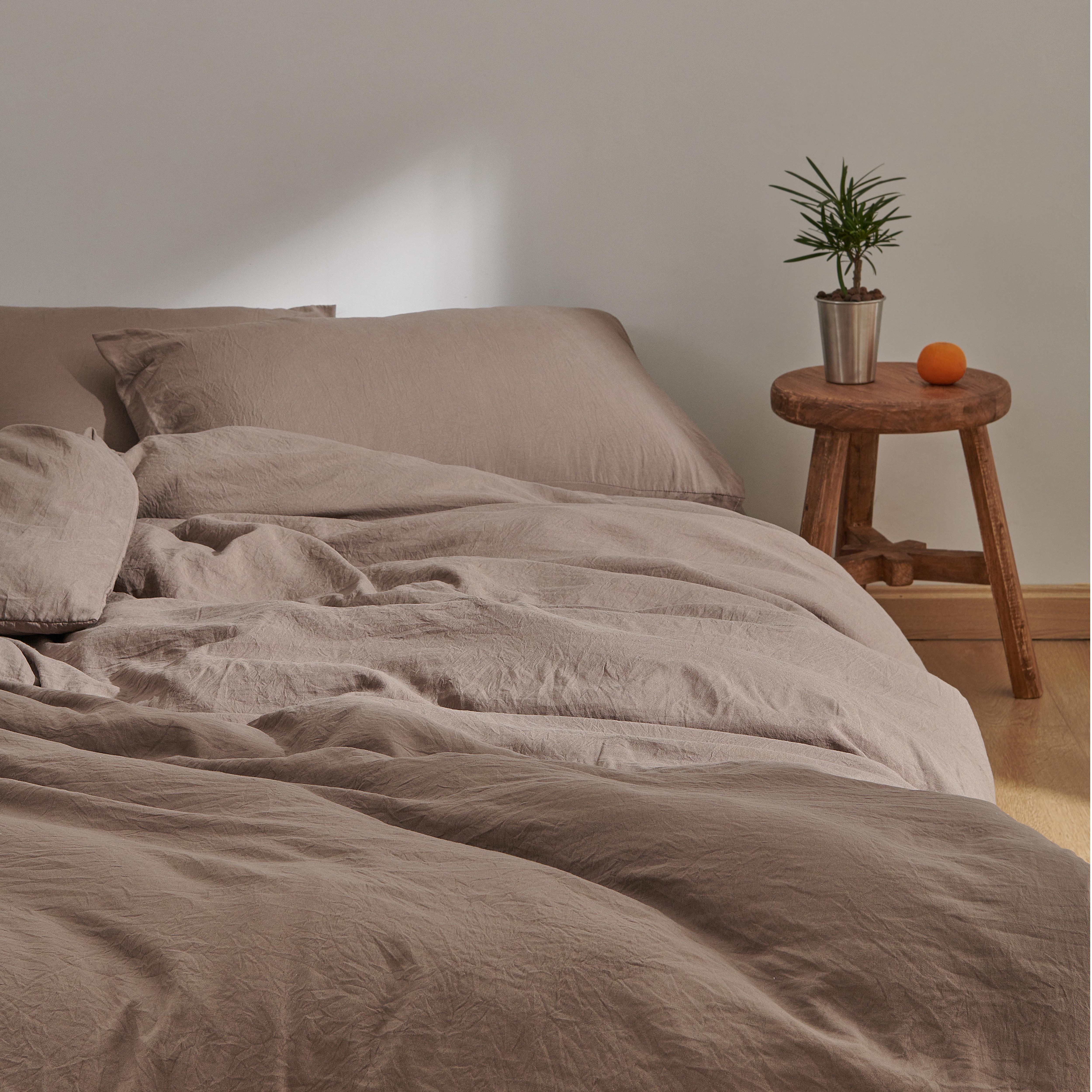 HOMERA 호메라 사계절 호텔식 싱글 초속건조 편안한 부드러운 이불커버, 베이지 24,900원