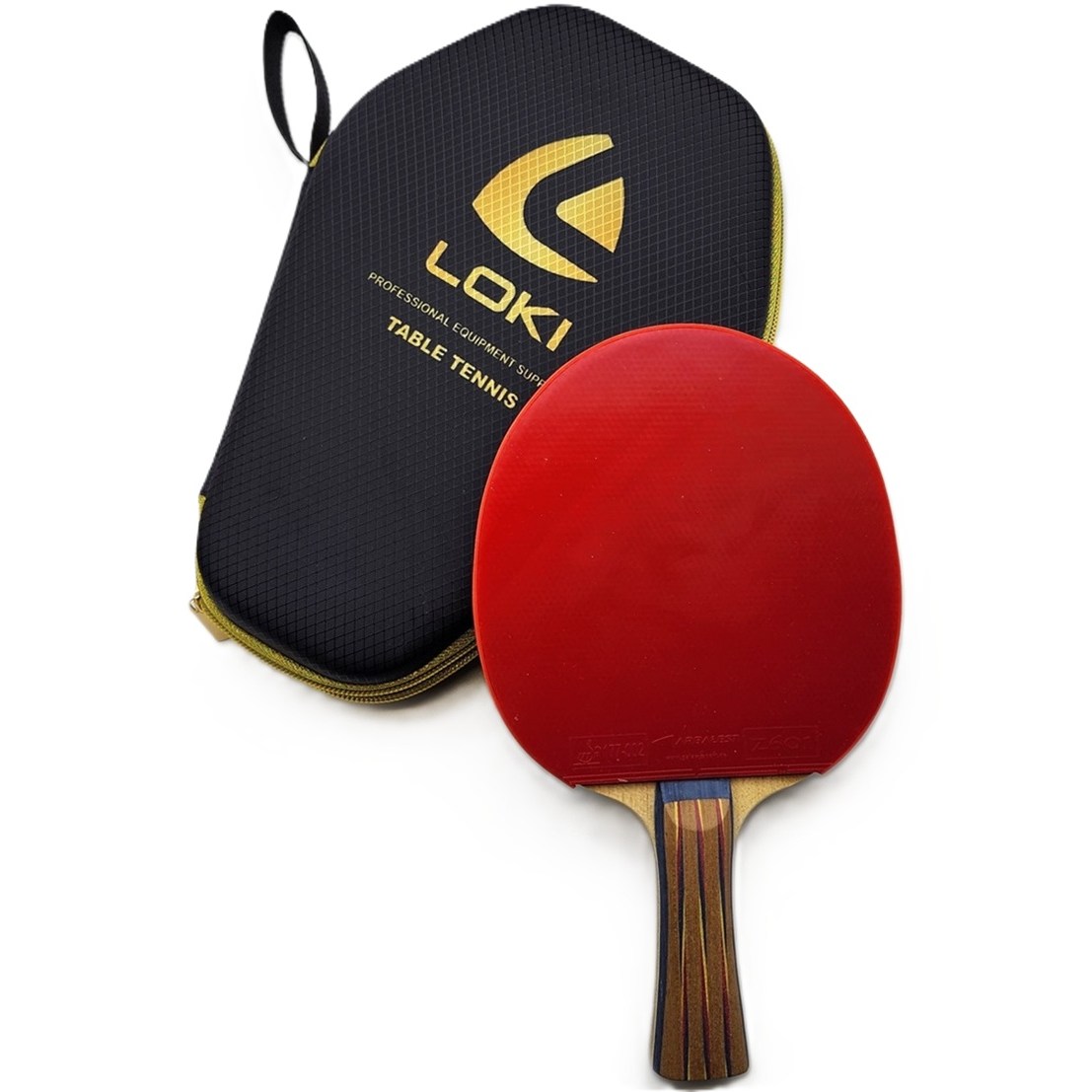 PSC SH 쉐이크핸드 카본 탁구라켓 세트, 1개 61,000원