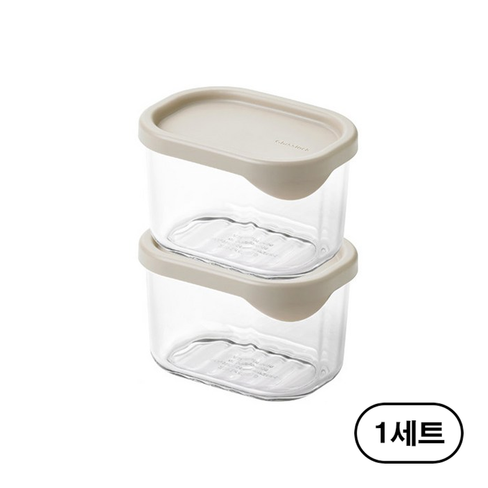 글라스락 모듈러 재료보관 유리용기 300ml 19,900원