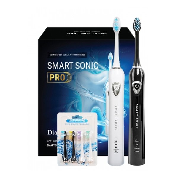 스마트소닉 스마트소닉 프로 충전형 음파칫솔 RLT211 커플(2인) + 칫솔모 77,400원