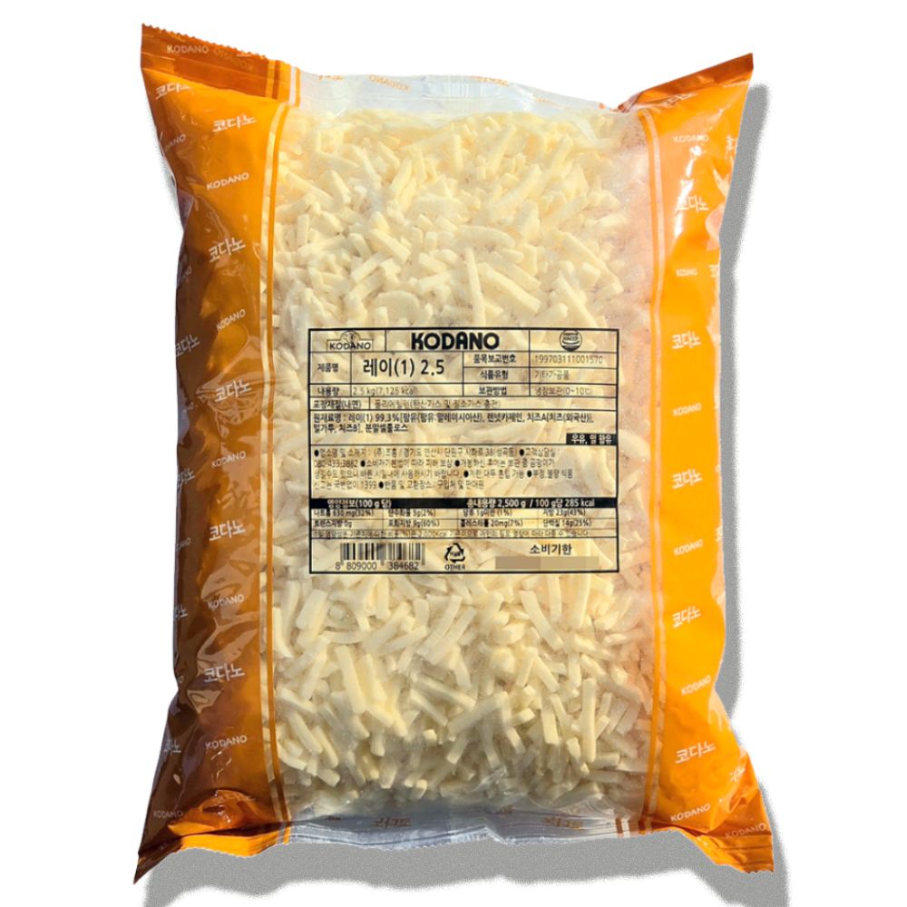 코다노 레이 모짜렐라치즈 피자치즈, 2.5kg, 4개 75,900원