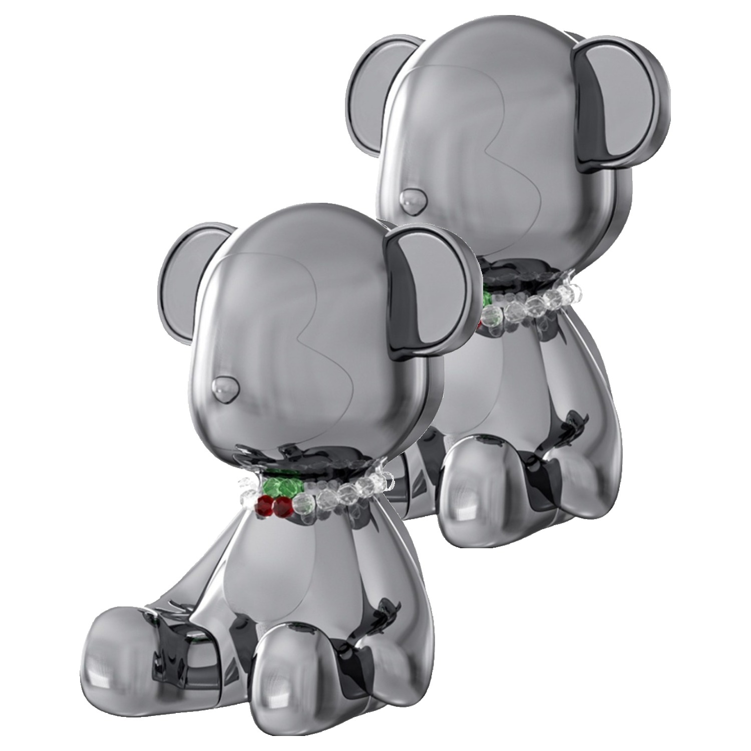 쓰리나인 뭉키몽키 차량용 방향제 본체 + 향 + 비즈목걸이 세트 크롬블랙, 2세트, 블랙체리 49,500원