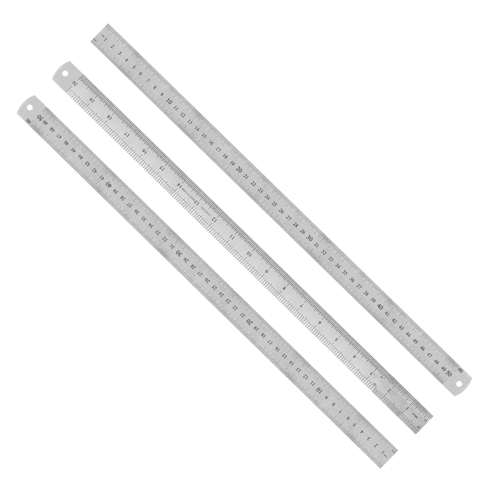 500mm 스텐 직자 철자 스틸자 A타입 50cm  - 두께 0.5mm 7,200원