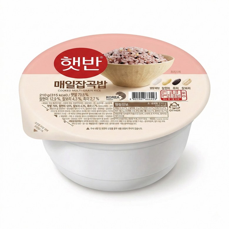 The미식 작은공기 현미쌀밥 140g 20개 46,910원