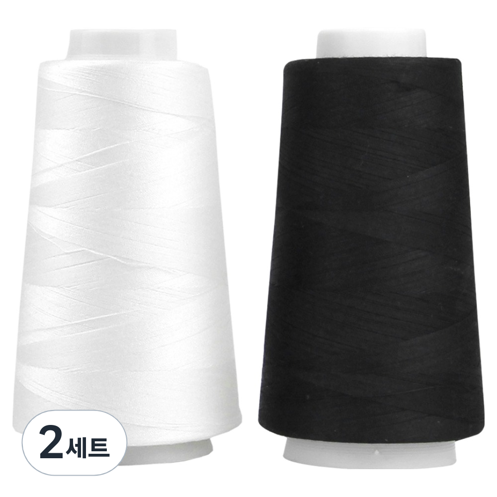 유니크 프리미엄 OWL 코아사 45수 2합 재봉실 2종 세트 12,650원