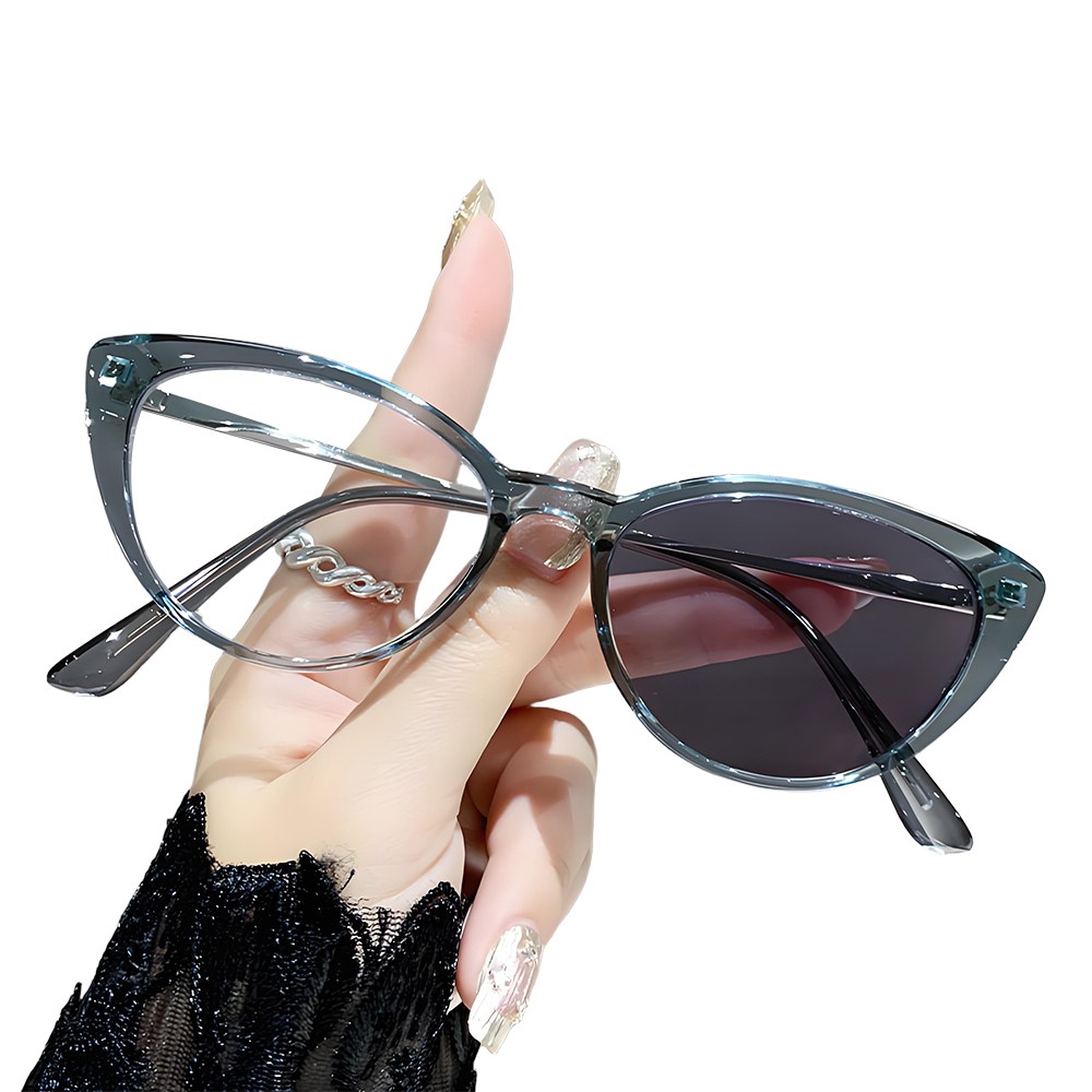 FEISEDY 변색 캣아이 선글라스 자외선 차단 선글라스 초경량 블루라이트차단 B1355 13,700원