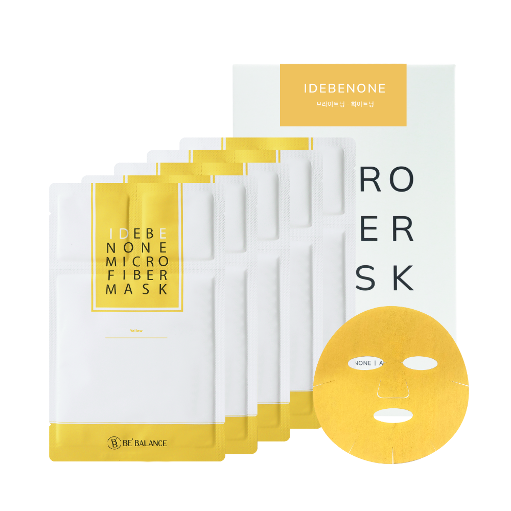 비밸런스 생기 톤업 이데베논 극세사 마스크팩 (5ea), 1개, 5개입 22,000원