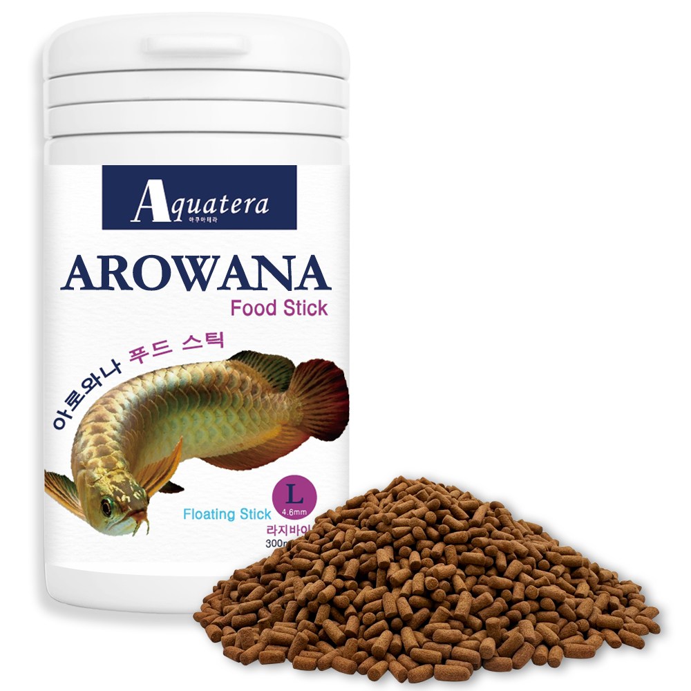 아쿠아테라 아로와나 푸드 스틱 스몰바이트 S 2.1mm, 1개, 300ml 4,800원