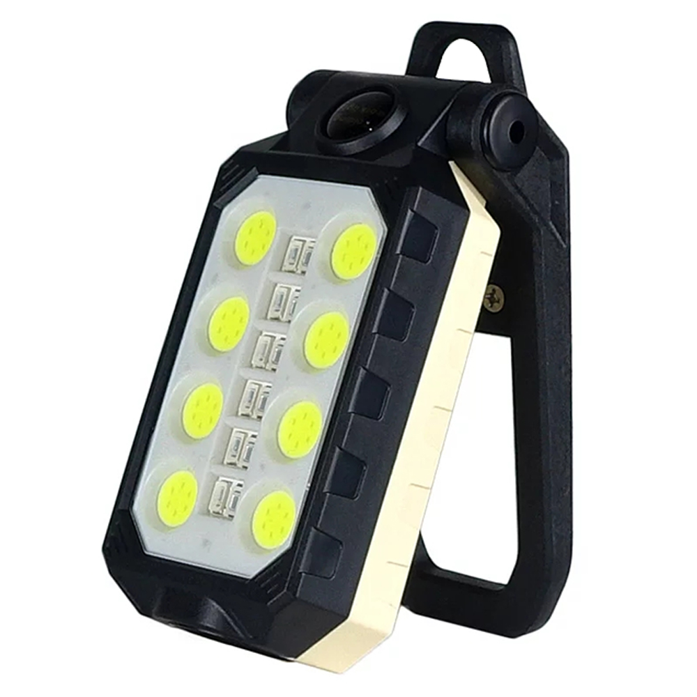 COB칩 LED 자석 랜턴 충전식 작업등 손전등 후레쉬 12,500원