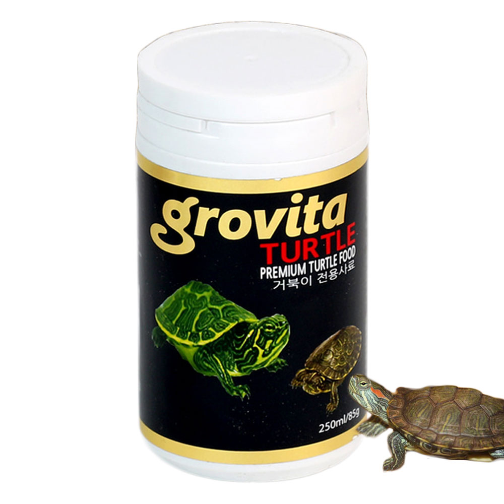 GRV그로 그로비타 터틀 사료 250ml 85g / 거북이 사료 먹이 밥 수족관 사료 먹이 물멍몰 관상어 사료 먹이 밥 5,510원