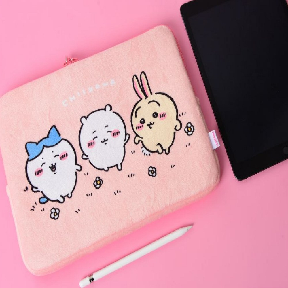 치이카와 가르마 토끼 핑크 폭신 아이패드 파우치 태블릿 케이스 태블릿PC용품 40,600원