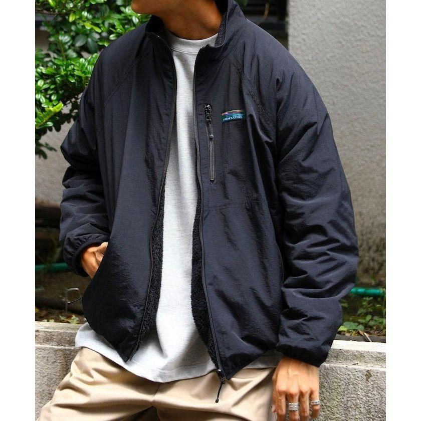 프릭스스토어 릴렉스핏 블루종 나일론 플리스 보아 리버시블 자켓 점퍼 PY7945 25FW 131,900원