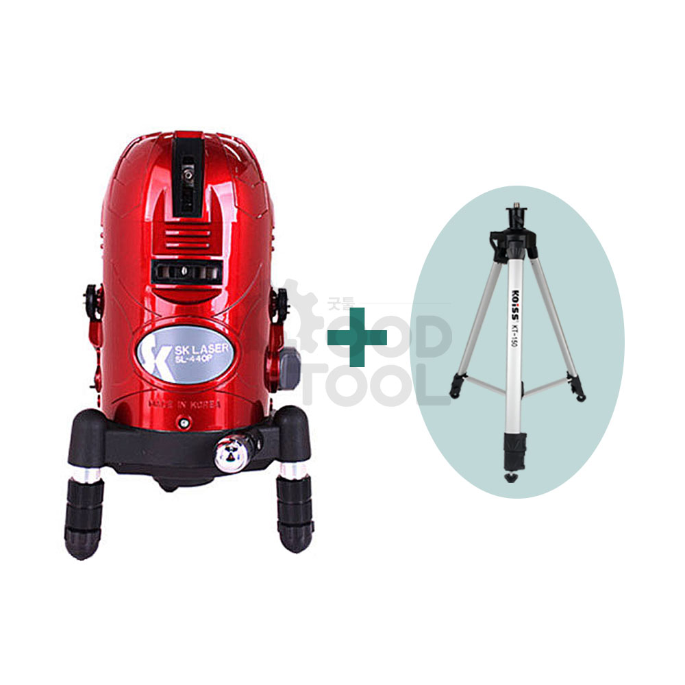 SK SL-440P 레이저레벨 4V4H1D 2배밝기 수평360도 330,200원