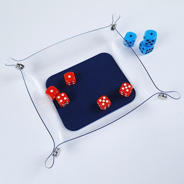 [보드엠] 투명 주사위 트레이 네이비 4,500원