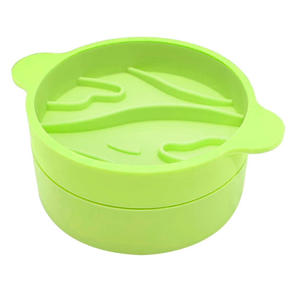 애니먼 space-z 실리콘 슬로우 식기 2단 타임볼 천왕성 강아지 고양이 소형견 급체방지 식사 속도 조절 29,900원