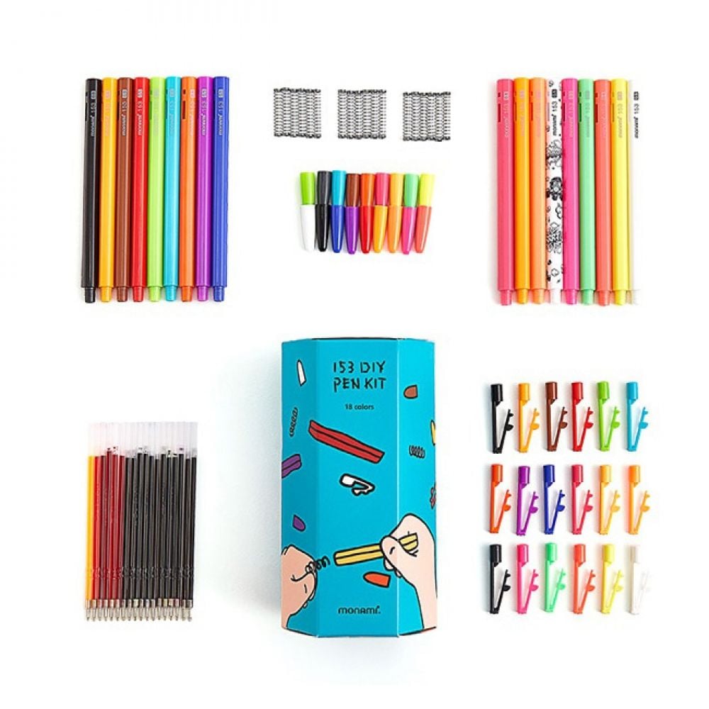 조립볼펜 모나미 153 DIY PEN KIT 12본펜키트 키트볼펜 7,210원
